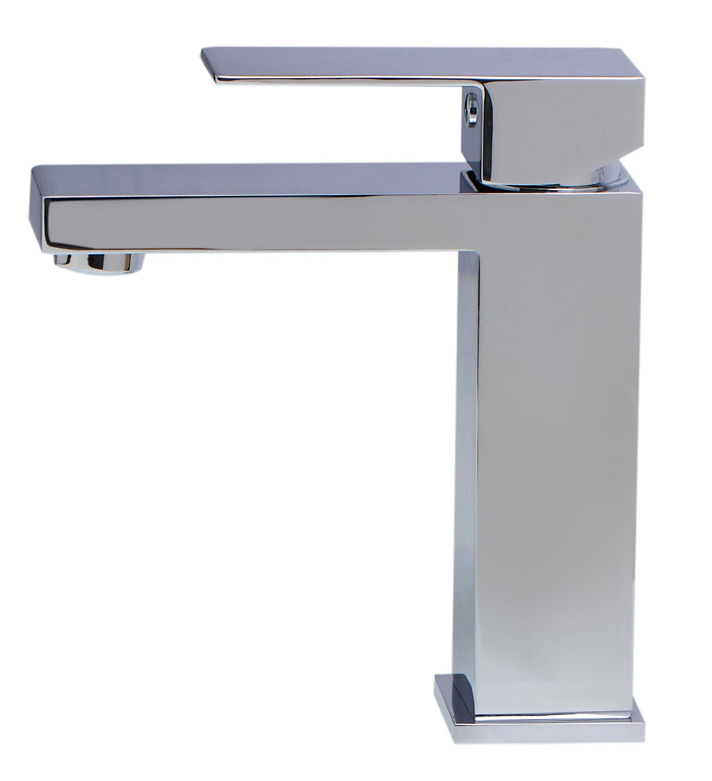 Single Lever Square Bathroom Faucet