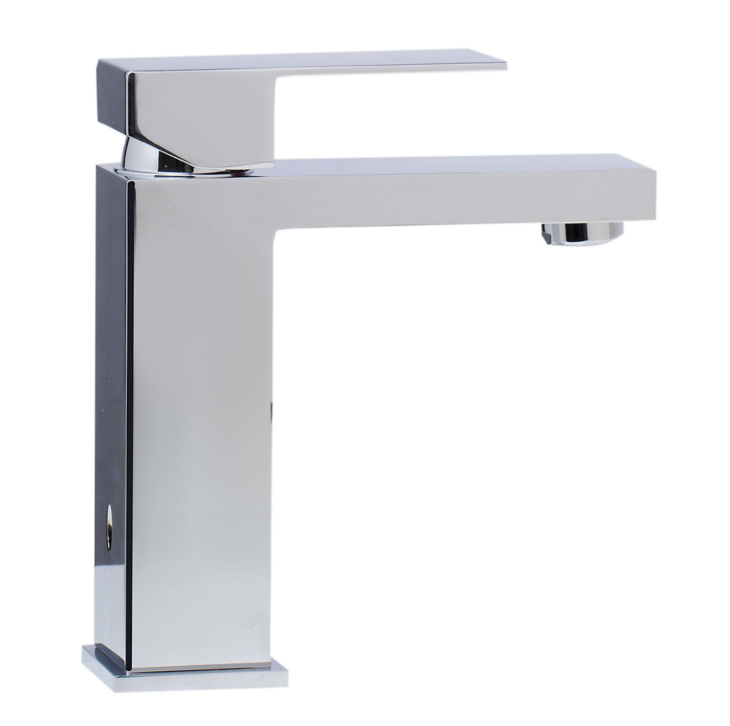 Single Lever Square Bathroom Faucet