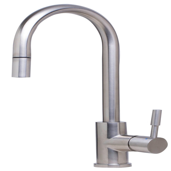 Single Hole Pull Down Stainless Steel Kitchen Faucet