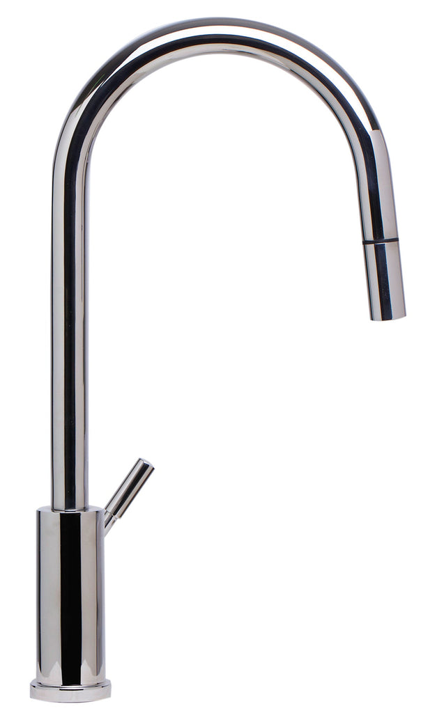 Single Hole Pull Down Stainless Steel Kitchen Faucet