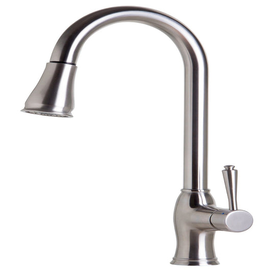 LEON Pull Down Stainless Steel Kitchen Faucet
