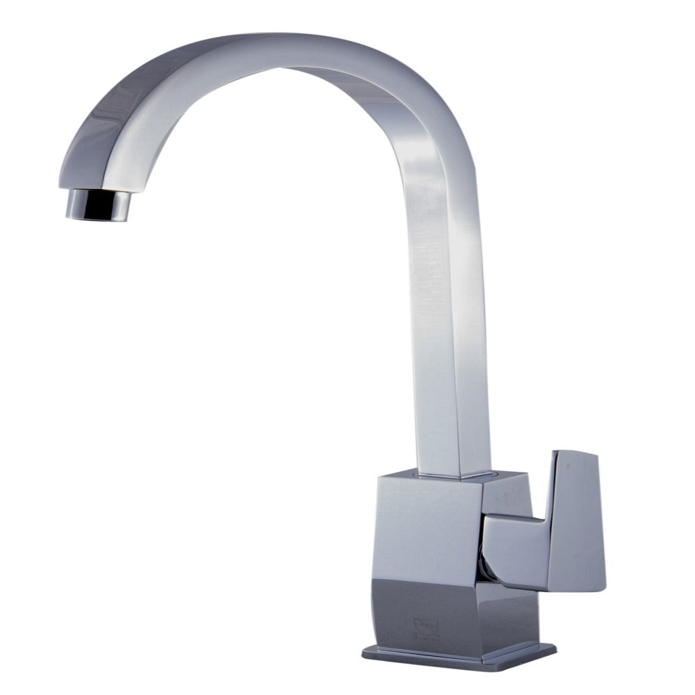 Gooseneck Single Hole Bathroom Faucet