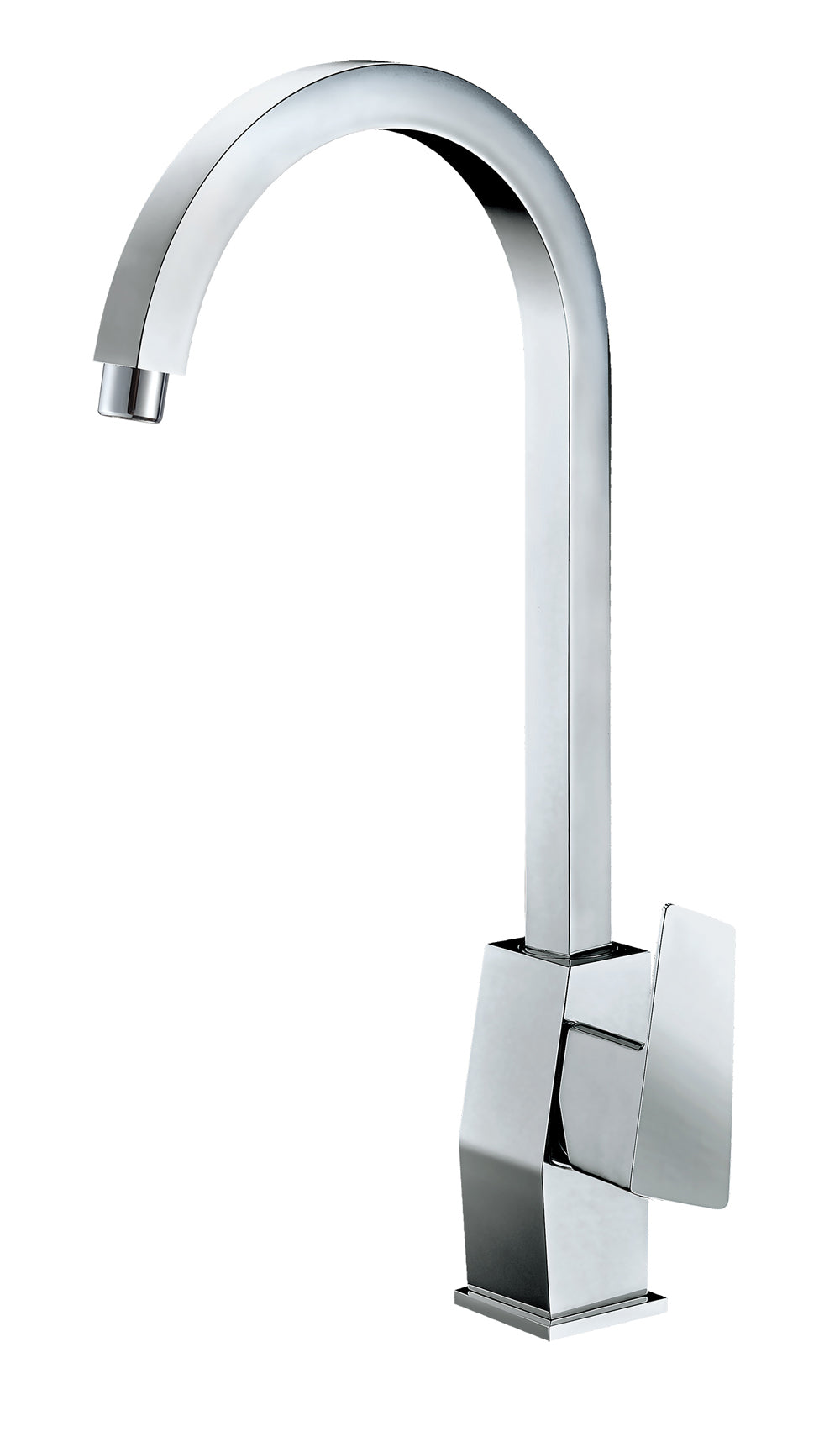 Gooseneck Single Hole Bathroom Faucet