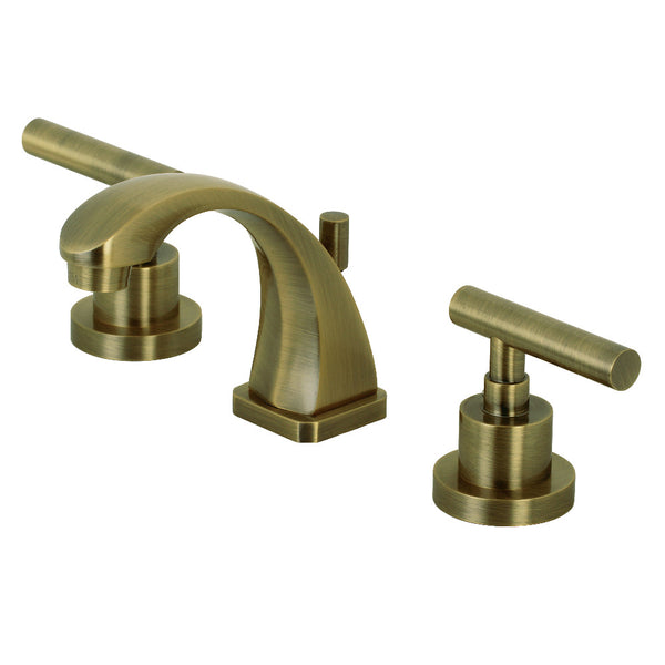 Kingston Brass KS4943CML Manhattan 8 in. Widespread Bathroom Faucet