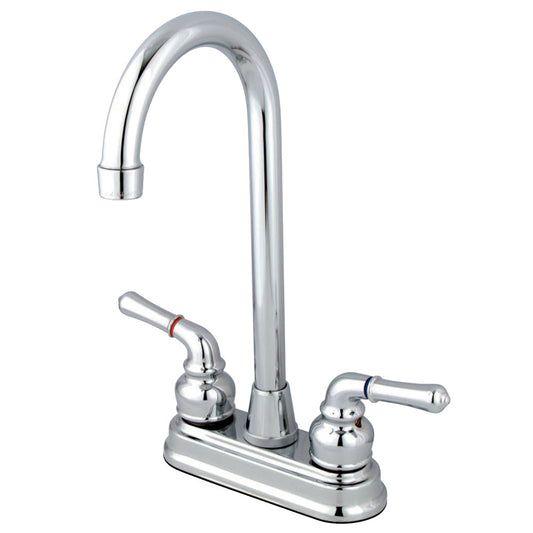 Kingston Brass KB491 Magellan Two-Handle 4" Centerset Bar Faucet