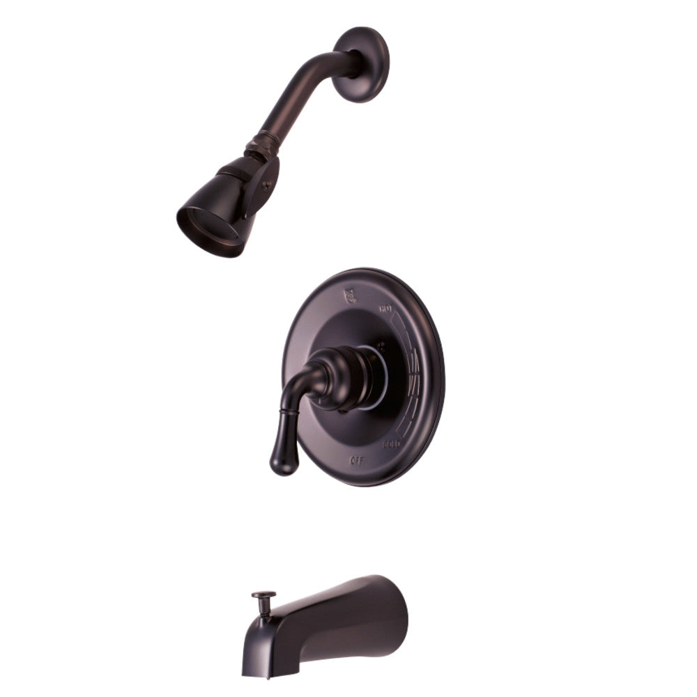 Kingston Brass KB632 Magellan Single Handle Operation Tub & Shower Faucet