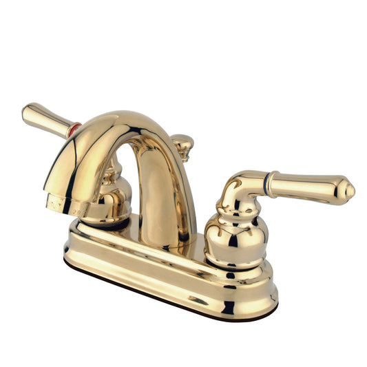 Kingston Brass GKB5612NML Naples 4" Centerset Bathroom Faucet