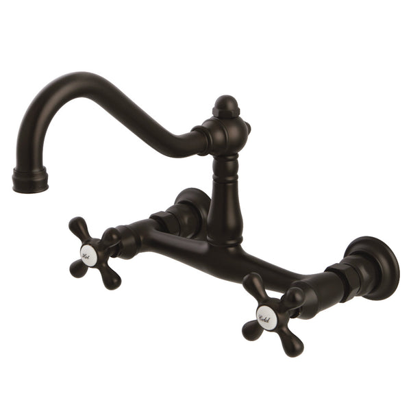 Kingston Brass KS3245AX Wall Mount Bathroom Faucet