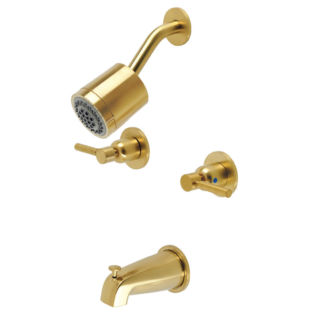 Kingston Brass KBX8148DL Concord Two-Handle Tub and Shower Faucet