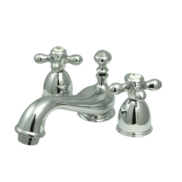 Kingston Brass KS3951AX Restoration Mini-Widespread Bathroom Faucet