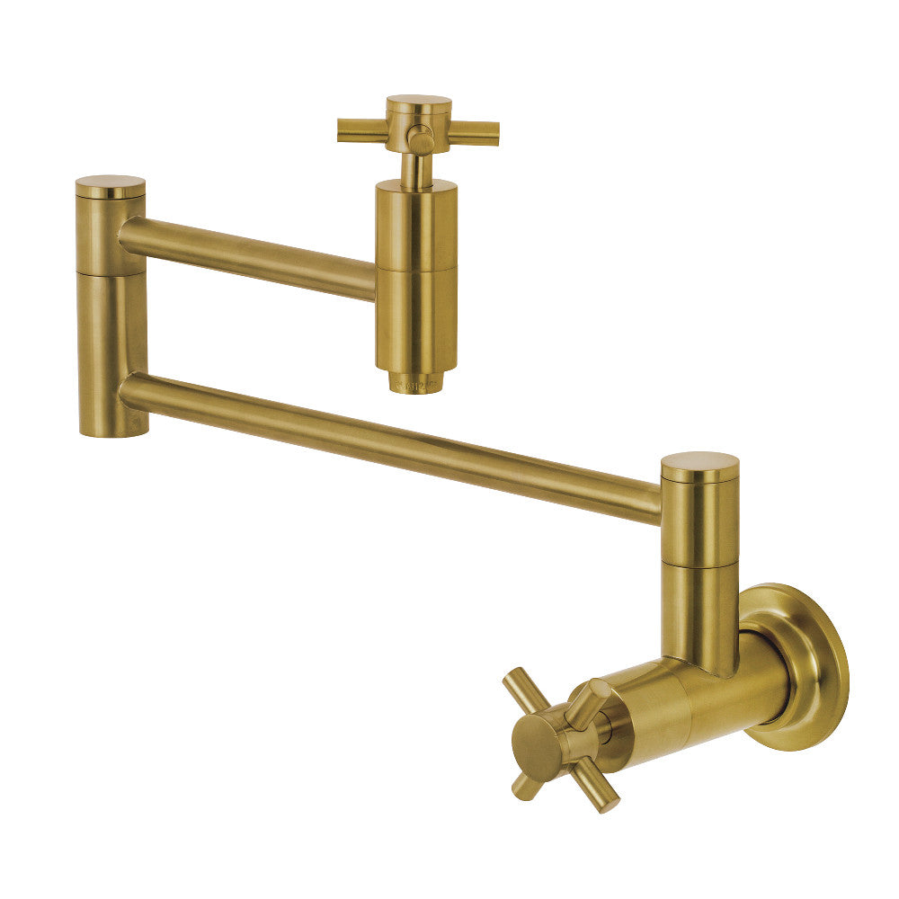 Kingston Brass KS8100DX Concord Wall Mount Pot Filler Kitchen Faucet