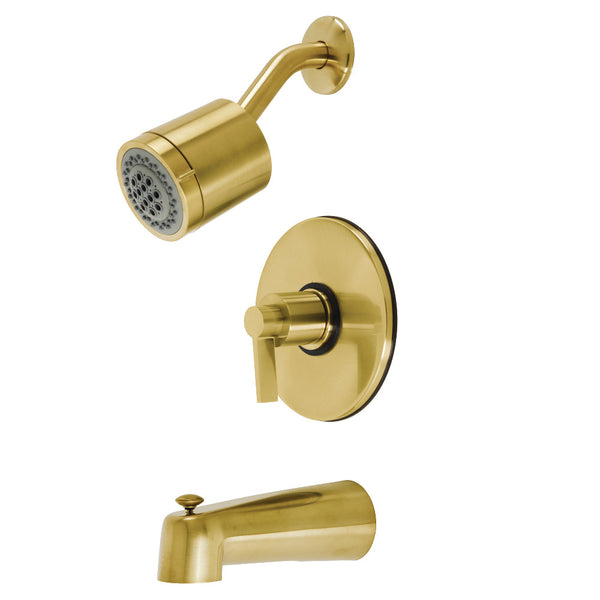 Kingston Brass KB6697NDL NuvoFusion Single-Handle Tub and Shower Faucet