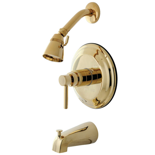 Kingston Brass KB2632DL Concord Pressure Balance Tub and Shower Faucet