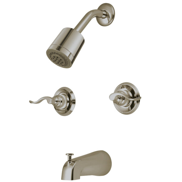 Kingston Brass KB8248NFL NuWave French Tub and Shower Faucet