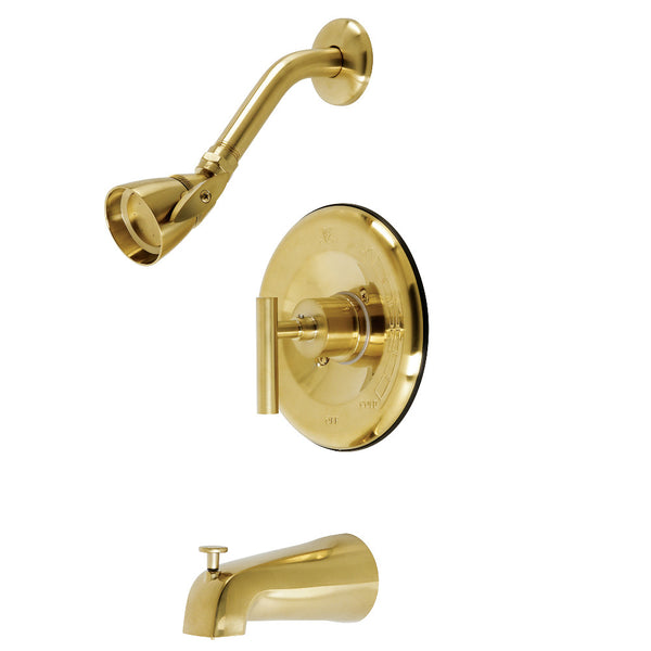 Kingston Brass KB6637CML Manhattan Single-Handle Tub and Shower Faucet