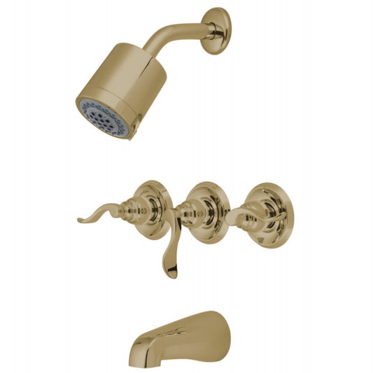 Kingston Brass KB8232NFL NuWave French Tub and Shower Faucet