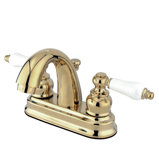 Kingston Brass KB5612PL Restoration 4 in. Centerset Bathroom Faucet