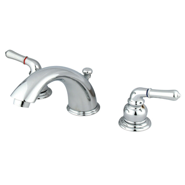 Kingston Brass KB961 Magellan Widespread Bathroom Faucet with Retail Pop-Up