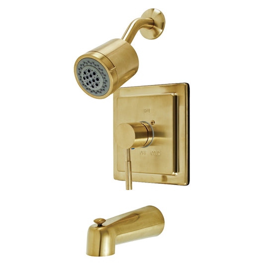 Kingston Brass KB4657DL Concord Single-Handle Tub and Shower Faucet