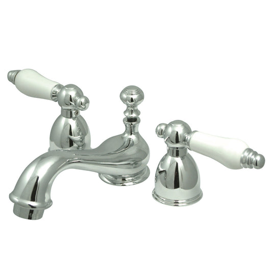 Kingston Brass KS3951PL Restoration Mini-Widespread Bathroom Faucet